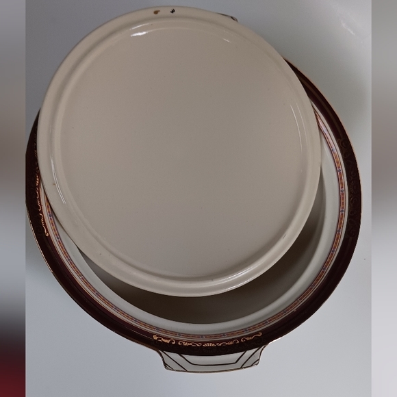 Alfred Meakin lidded bowl with handlers - Picture 6 of 6